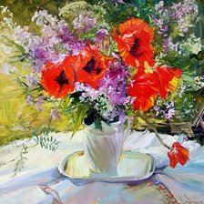 Схема вышивки «букет»