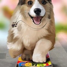 Схема вышивки «На скейте»