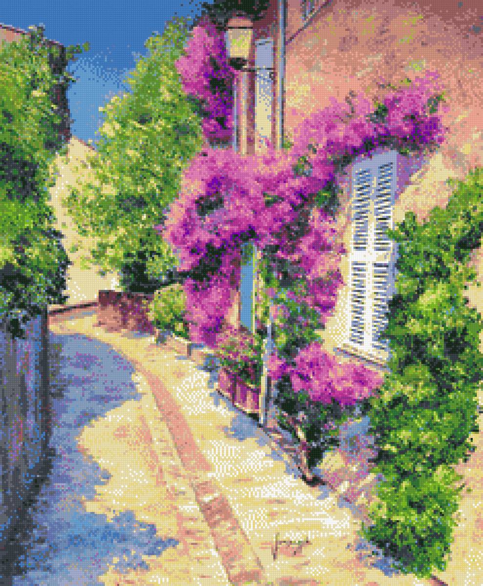 солнечкая улица - улица, лето - предпросмотр