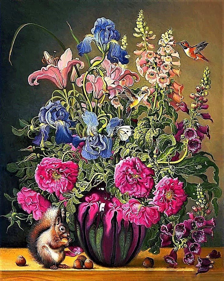 №1883377 - цветы, букет - оригинал