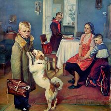 Схема вышивки «опять двойка»