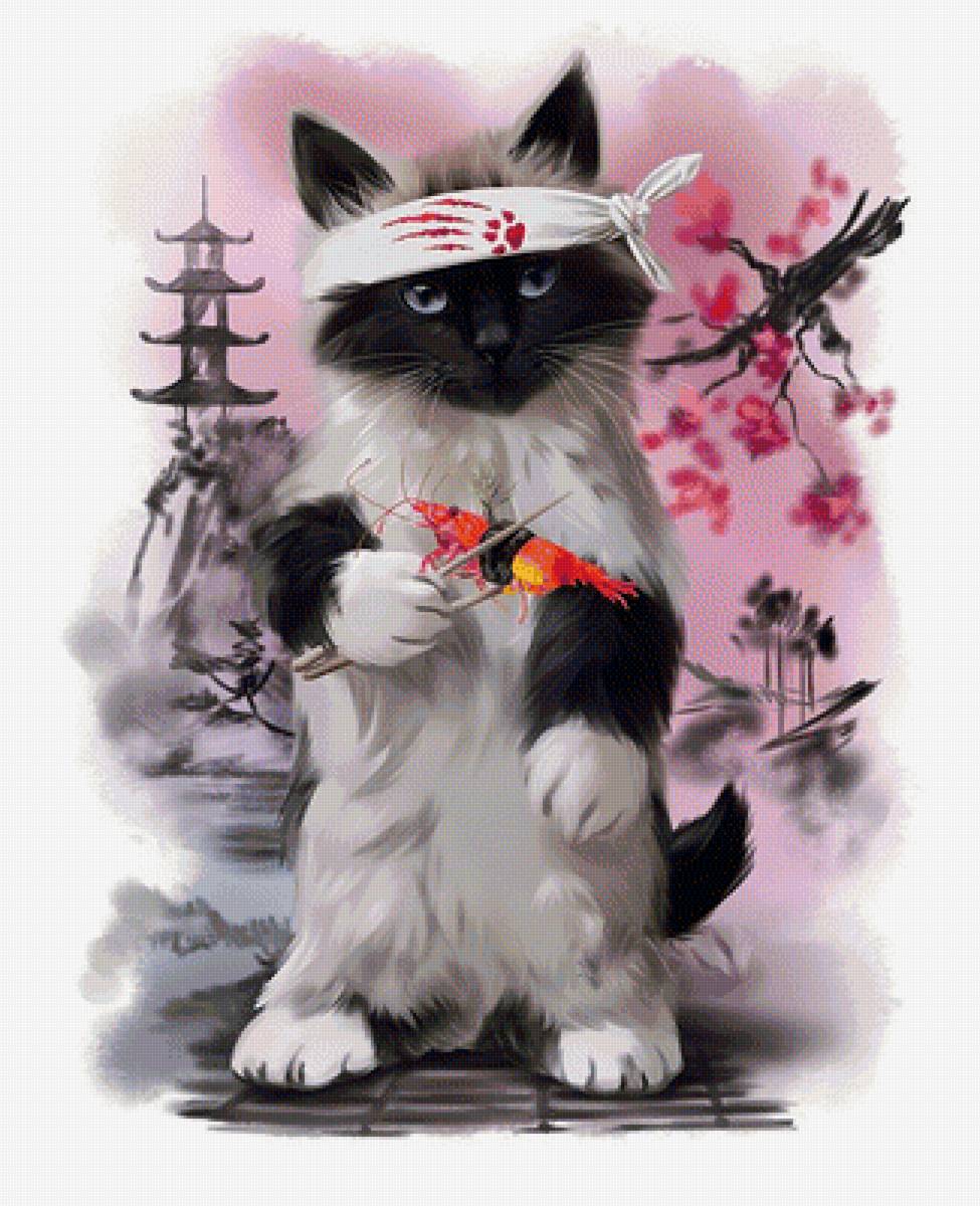 Кот - котик, кот, рисунок, животные - предпросмотр