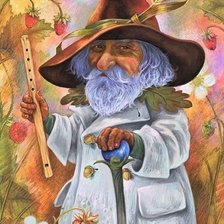 Схема вышивки «Старичок-лесовичок»