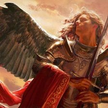 Схема вышивки «архангел Михаил»