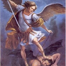 Схема вышивки «архангел Михаил»