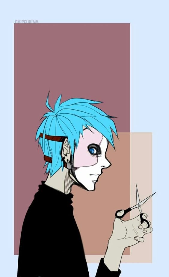 Sally Face - аниме, арт, парень, сало, игра - оригинал