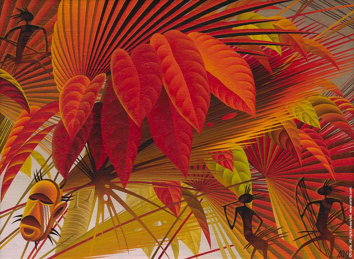 В Африке - по картине александра федорова - оригинал