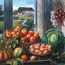 НАТЮРМОРТ У ОКНА