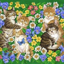 Схема вышивки «Детская»