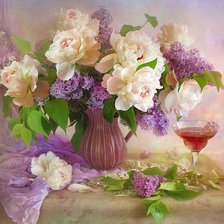 Схема вышивки «Цветы»