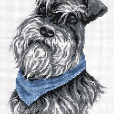 Схема вышивки «бобик»