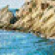 Предпросмотр схемы вышивки «Замок у моря» (№1886356)