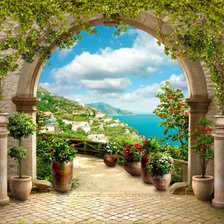 Город у моря