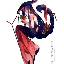 Схема вышивки «Скорпион»