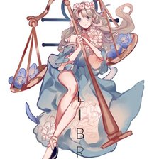 Схема вышивки «Весы»