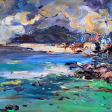 Схема вышивки «Художник Zhang Jiyu. Китай.»