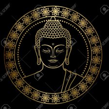 Схема вышивки «будда»
