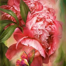 Схема вышивки «Цветы»