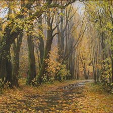 Схема вышивки «Худ. Мария Вишняк. Память дождя»