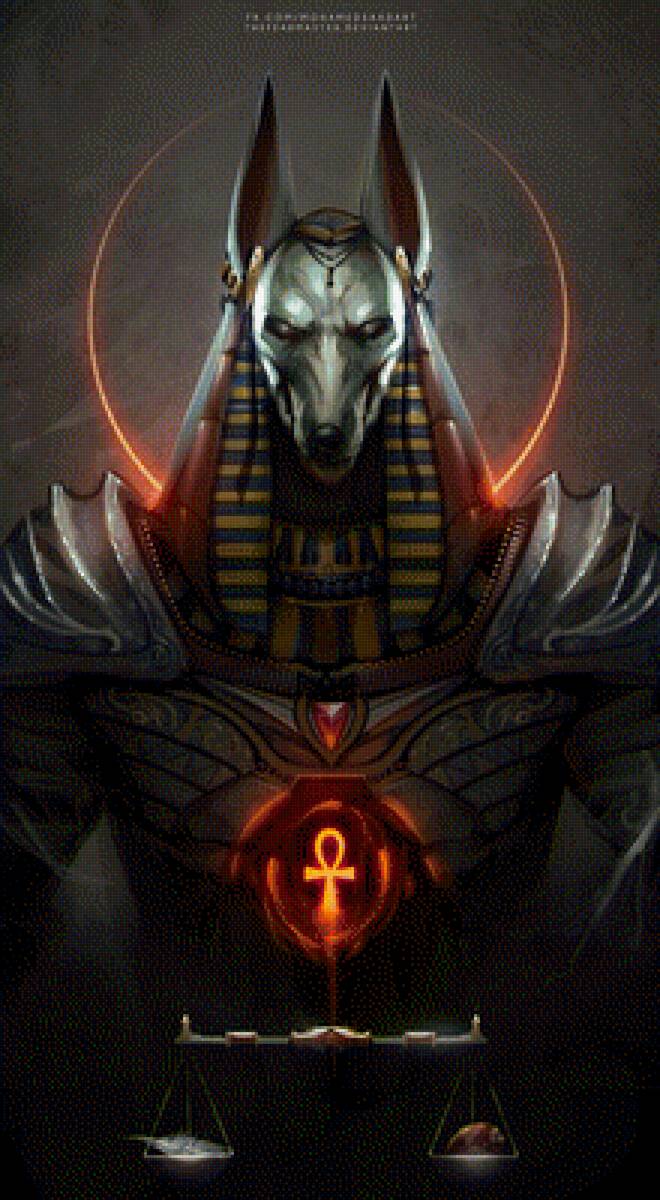 Анубис - египет - предпросмотр