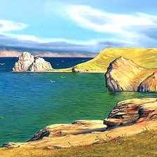 Байкал. Худ.  Сергей Белов