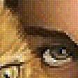 Предпросмотр схемы вышивки «девушка с котом» (№1889027)