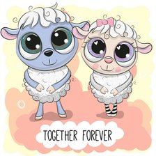 Схема вышивки «овечки»