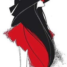 дама в шляпе