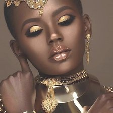 Схема вышивки «Девушка»