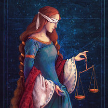 Схема вышивки «Фемида»