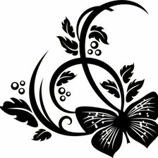 Схема вышивки «вензель»