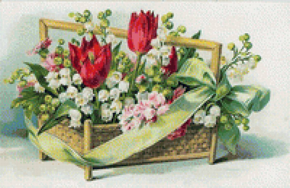 WDTNS D RJHPBYRT - букет, тюльпаны, цветы - предпросмотр