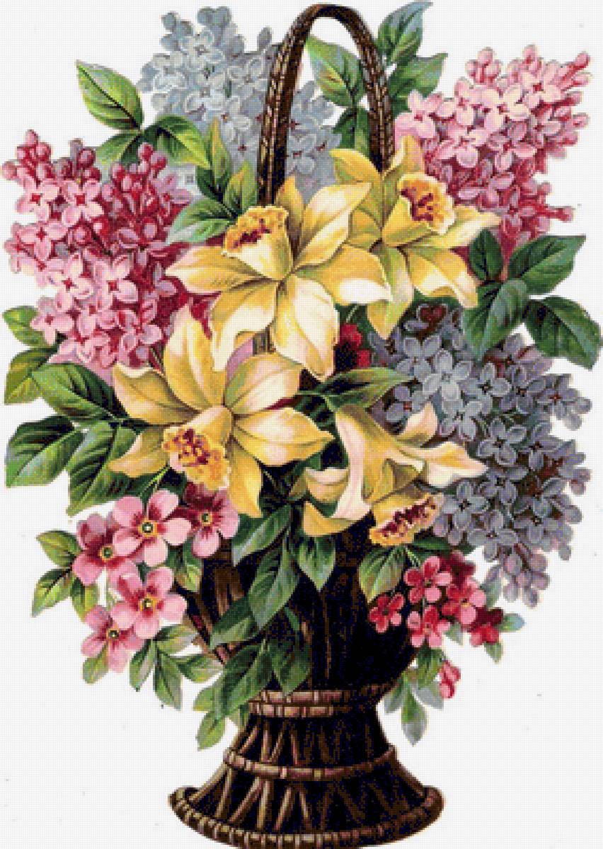 košík kvetov - предпросмотр