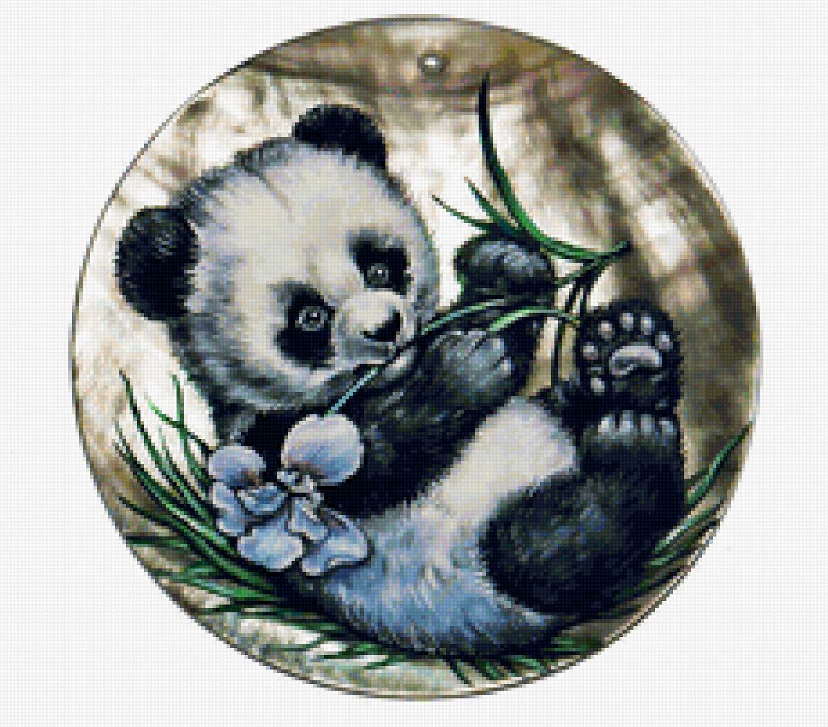 Панда - #панда - предпросмотр