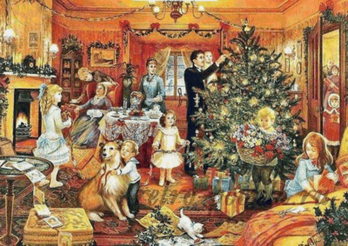 Новый год - зима, праздник - предпросмотр