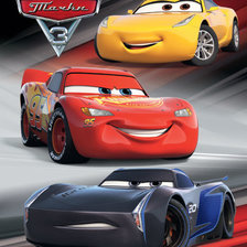 Схема вышивки «Тачки 3»