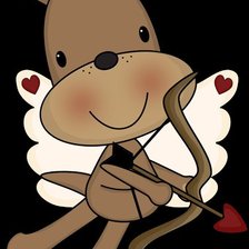 Схема вышивки «купидончик»