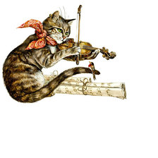 Кот-музыкант