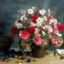 Схема вышивки «Цветы»