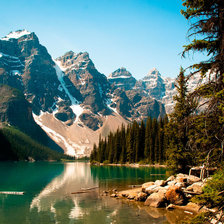 Схема вышивки «Горы 2»