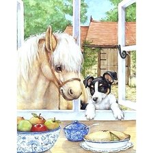 Схема вышивки «Детская»