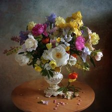 Схема вышивки «БУКЕТ ЦВЕТОВ»