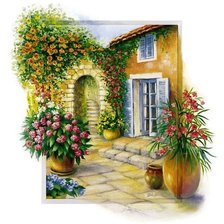 Схема вышивки «ВЫХОД В САД»