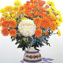 Схема вышивки «букет»