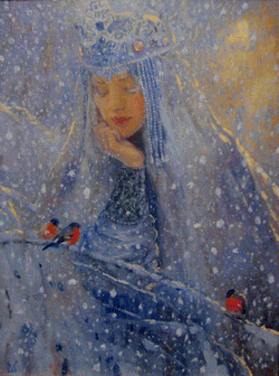 Зима - зима, снегири - предпросмотр