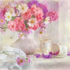 Схема вышивки «Цветы»