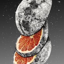 Схема вышивки «Апельсин»