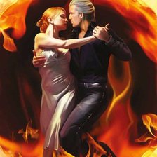 Схема вышивки «Пара»