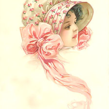 Схема вышивки «RETRATO NIÑA»