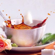 Схема вышивки «Чай»